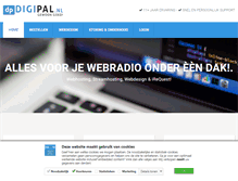 Tablet Screenshot of digipal.nl